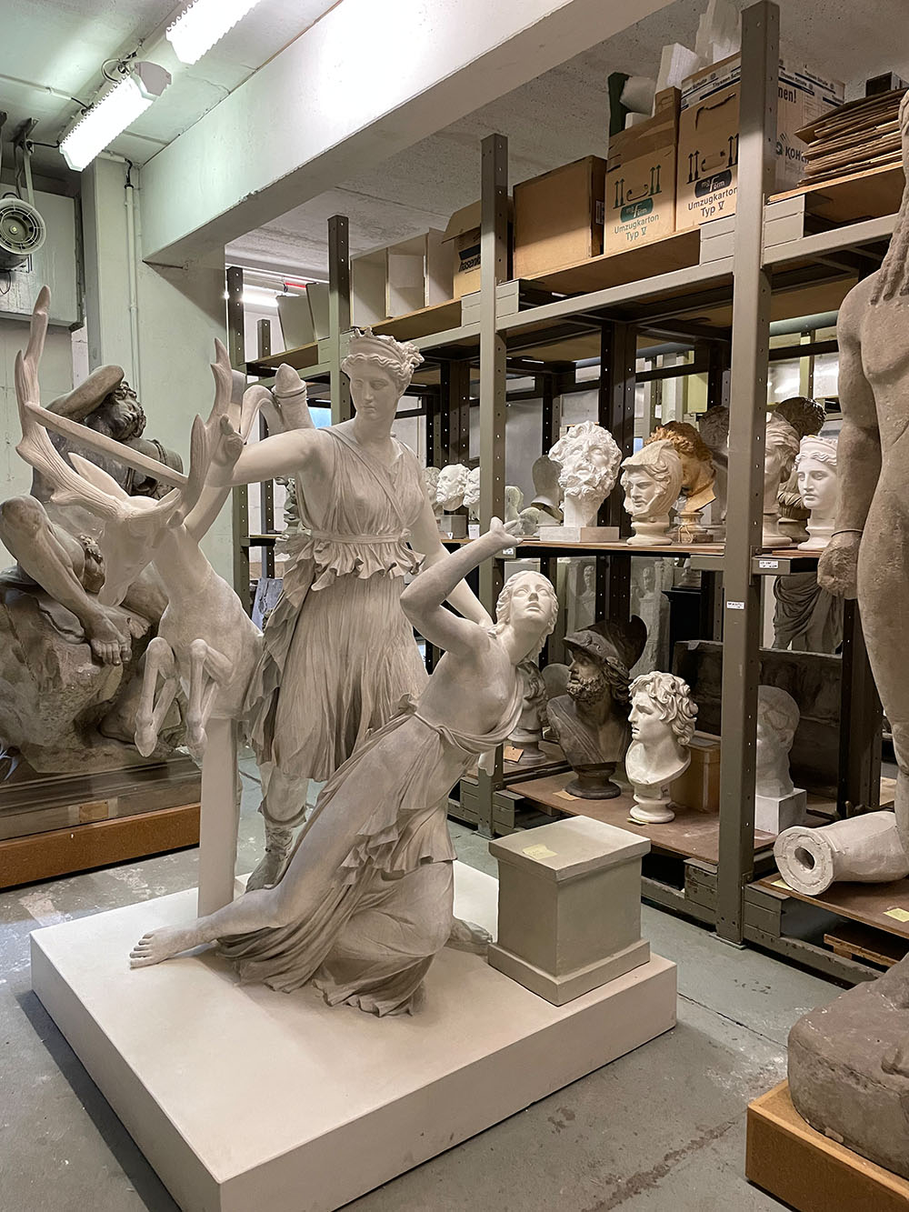 Das Antikmuseum in Leipzig Innen