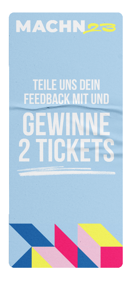 Sticker Gewinnspiel MACHN Festival